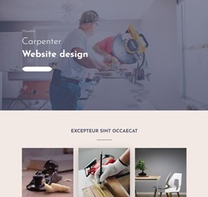 Carpenter WordPress Design