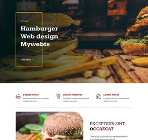 Hamburger WordPress Design